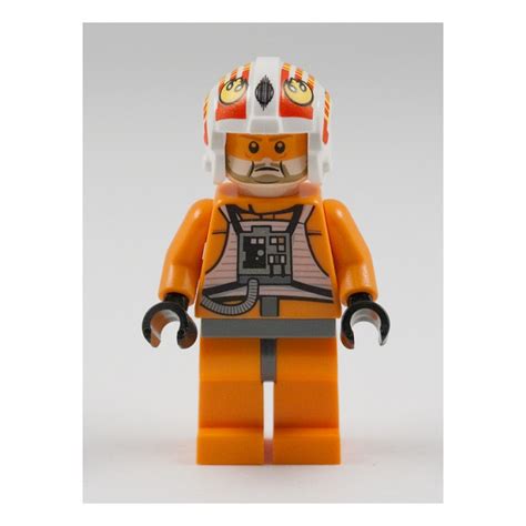 LEGO Light Flesh Jek Porkins Head (Safety Stud) (73637) Comes In | Brick Owl - LEGO Marketplace