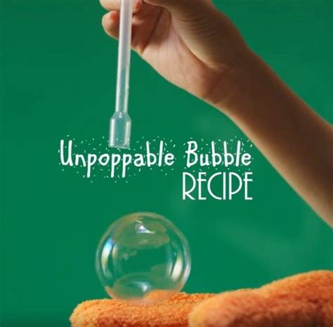 Unpoppable Bubble Recipe with Free Printable - Hip Homeschool Moms