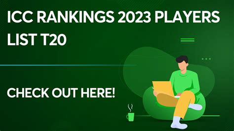 ICC Rankings 2023 Players List T20: Check the players list here!