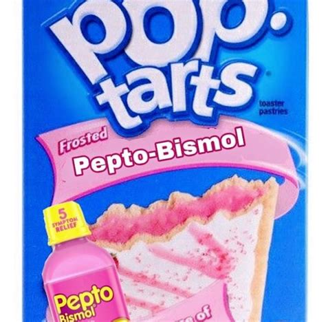 Pepto-Bismol | Pop tart flavors, Weird snacks, Weird food