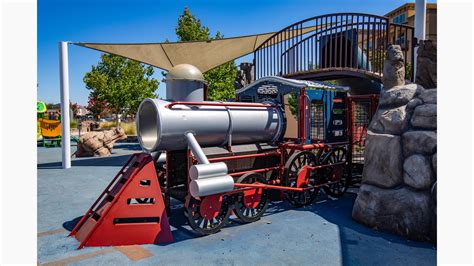 Railroad Park - All Aboard - Train-Themed Playground