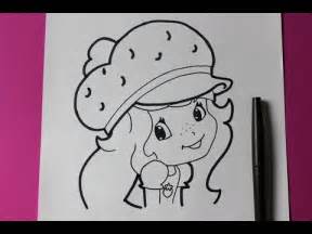 How to Draw Strawberry Shortcake - Easy Drawing Tutorial - YouTube