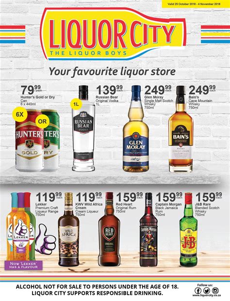 Specials starting today valid... - Liquor City - Gonubie | Facebook