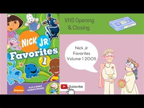 Nick Jr Favorites Volume 1 2005 VHS Opening & Closing - YouTube