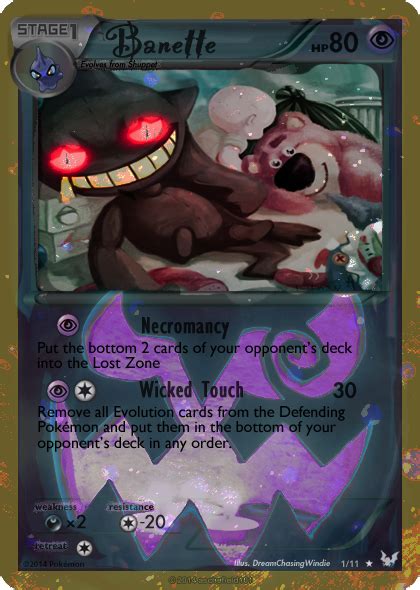 Banette card - Halloween 2015 by Metoro on DeviantArt