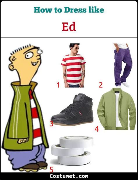 Ed Edd n Eddy Costume for Halloween