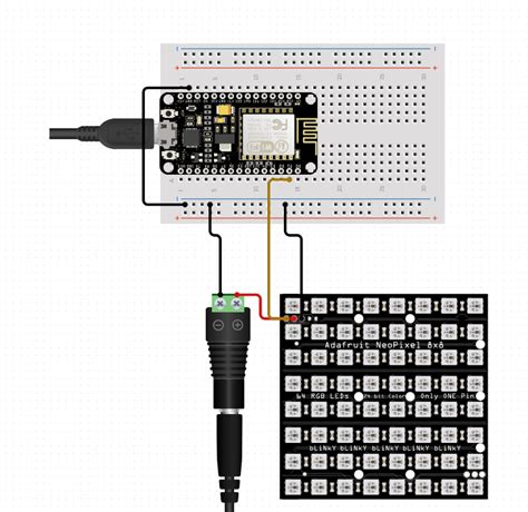 led - WS2812B not fully working with NodeMCUv2 [ESP8266] - Arduino ...