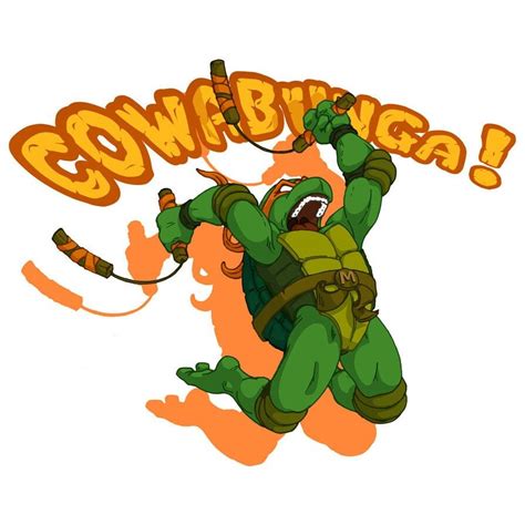 Cowabunga! | Tmnt, Mario characters, Cowabunga