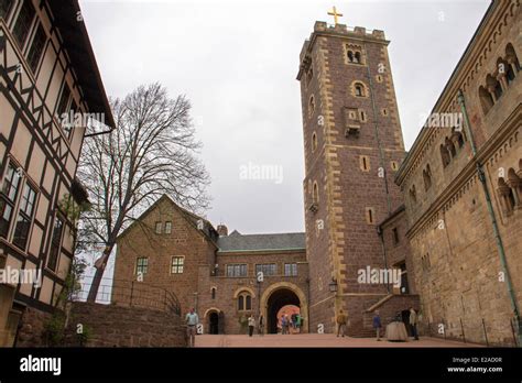 Germany: Castle Wartburg in Thuringia Stock Photo - Alamy