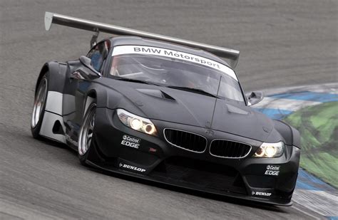 2011 BMW Z4 GT3 Race Car Roars Into Action