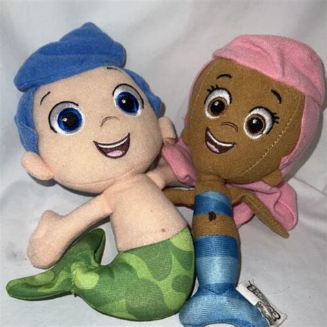 4 Nickelodeon Bubble Guppies Plush 8" Inch Gil,Molly, Bubblecat & Bubblepup Rare | #4592223059