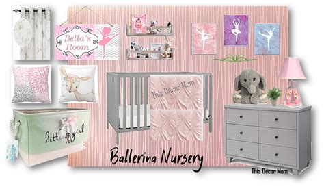 Balerina themed kids rooms with Ballerina Bedding