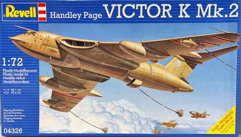 Revell Of Germany Handley Page Victor K Mk.2 Refueling Tanker Aircraft, 1/72 Scale - Spotlight ...