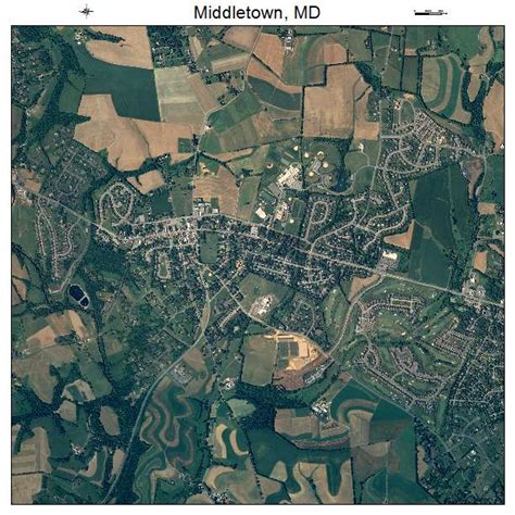 Aerial Photography Map of Middletown, MD Maryland