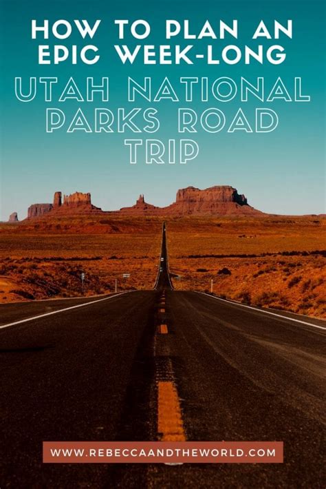 7 Days Utah National Parks Road Trip (+ 2021 Printable Itinerary Planner) | Utah national parks ...