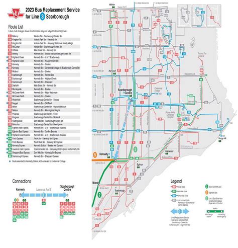 Scarborough Area Bus Service After the Eventual Decommissioning of the SRT in 2023 : r/TTC