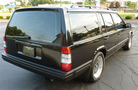 1993 Volvo 940 945 Turbo Wagon - Low Miles - Black / Black Leather EC for sale - Volvo 940 Turbo ...