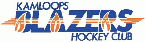 Kamloops Blazers Primary Logo | Kamloops, ? logo, Hockey logos