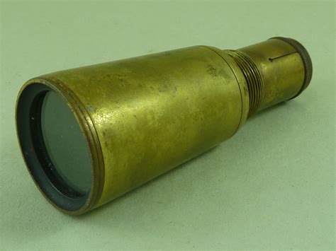 Offered for sale: Brass Sextant Telescope Optical Sight - Fleaglass