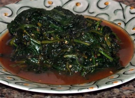 Chinese Style Spinach Recipe - Food.com | Recipe | Spinach recipes, Recipes, Spinach