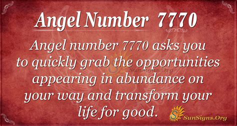 ANGEL NUMBER 7770: IT’S YOUR CHANCE TO MAKE A DIFFERENCE