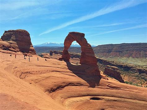 Delicate Arch Trail, Arches National Park, Utah