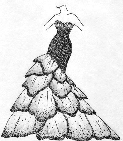 New Drawing Of Dress Design