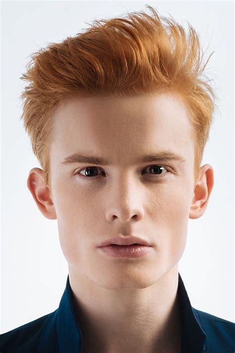 natural strawberry blonde hair male - Quincy Jaynes