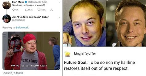 15 Elon Musk Memes That'll Restore Your Receding Hairline - Memebase - Funny Memes