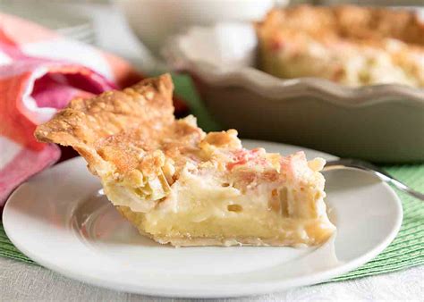 Easy Rhubarb Custard Pie – Art of Natural Living