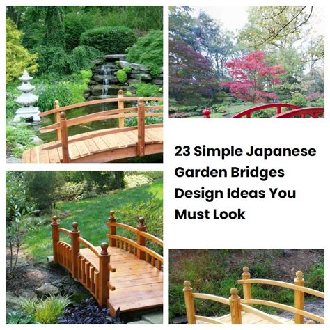 23 Simple Japanese Garden Bridges Design Ideas You Must Look | SharonSable