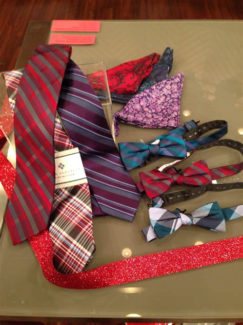 NECKTIES, BOW TIES & POCKET SQUARES: www.RYANSEACRESTDISTINCTION.com • Pocket Squares: $30.00 ...