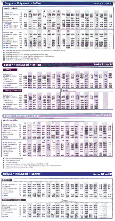 Ulsterbus Services