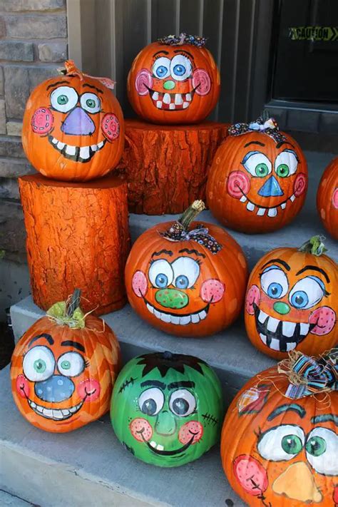 30 Pumpkin Painting Designs | Painted Pumpkins for Halloween