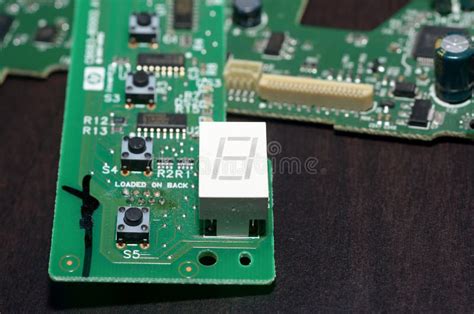 Electronic Components Spare Parts Electronics Parts Technology Close-up ...