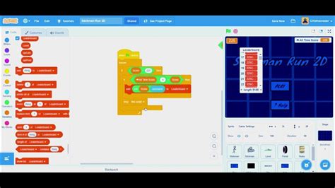 How to make a Cloud Leaderboard on Scratch! (Beginner) - YouTube