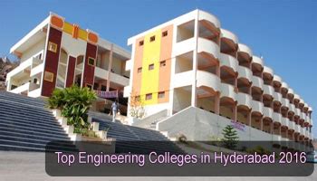 Top Engineering Colleges in Hyderabad 2016