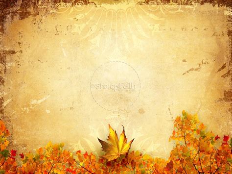 Fall Church Graphics PowerPoint | Clover Media