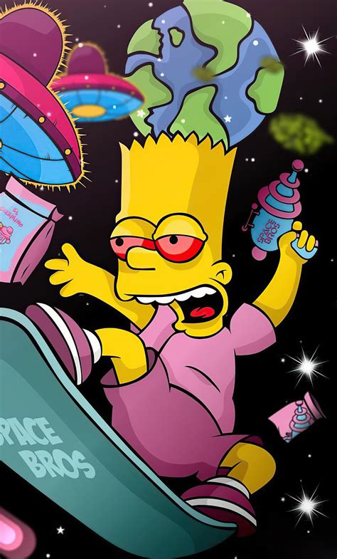 1280x2120 Bart Simpson Got High 5k iPhone 6+ ,HD 4k Wallpapers,Images ...