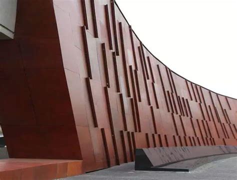 Corten steel wall cladding also called corten steel wall,corten steel cladding, corten steel ...