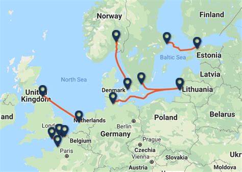 Ferry Tracker: DFDS SEAWAYS Ferry Tracking