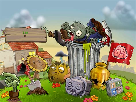 🔥 [50+] Plants vs Zombies HD Wallpapers | WallpaperSafari