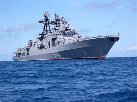 Russian Udaloy-Class Frigate ‘Marshal Shaposhnikov’ May Be Upgraded with Pantsir-M - Naval News