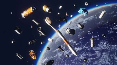 Space Trash or Space Debris — Pollution in Space | Space Junk Map ...