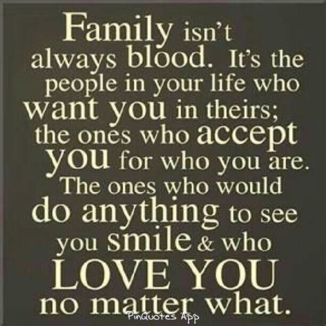 Family Is Not Always Blood Quotes. QuotesGram