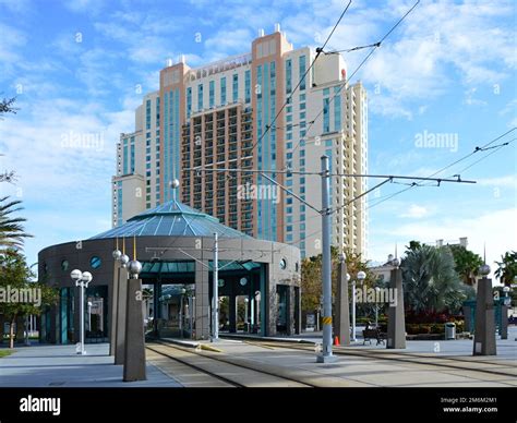 Skyline of Downtown Tampa, Florida Stock Photo - Alamy