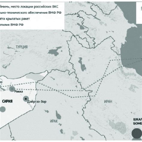 Trajectories of cruise missiles 'Kalibr-NK' while attacking objects in ...