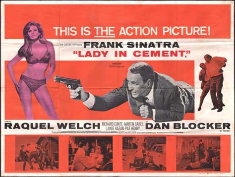 Lady in Cement original film poster | Movie Poster Studio 1585