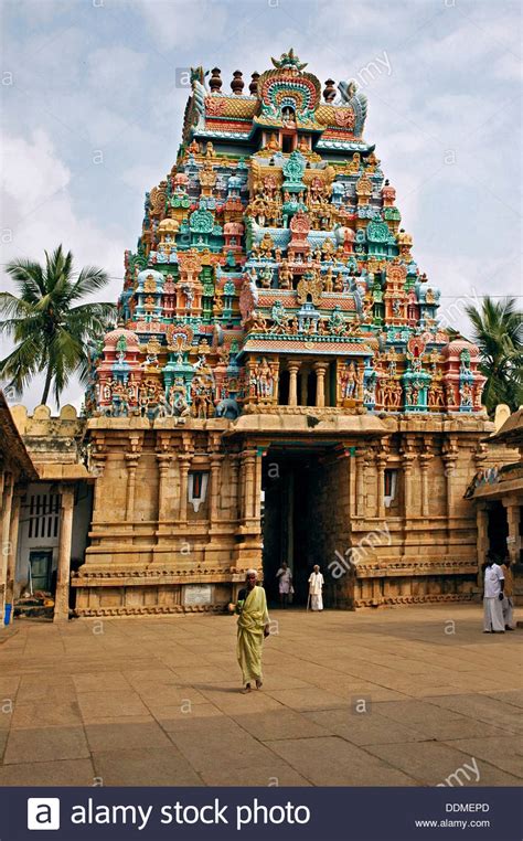 Gopuram Srirangam Stock Photos & Gopuram Srirangam Stock Images - Alamy