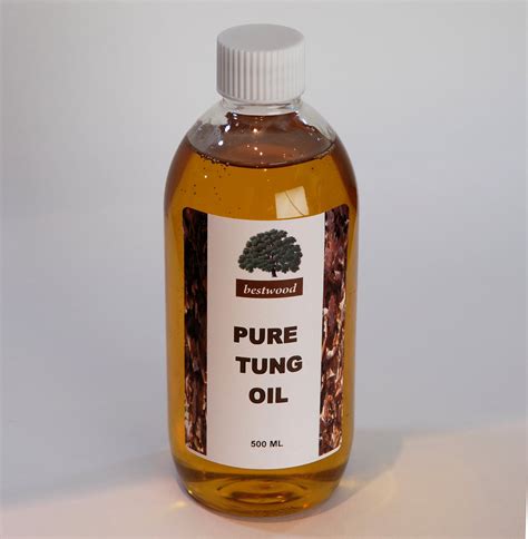 Bestwood Pure Grade 1 Pure Tung Oil 500mltungoil.co.uk